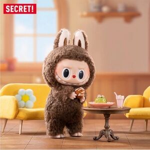 POP MART Labubu The Monsters - Exciting Macaron Series, Chestnut Cocoa